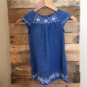 Oscar de la renta linen dress